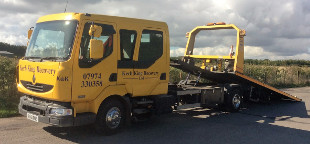 Light Vehicle Recovery for vehicles weighing up to 3.5 tons.